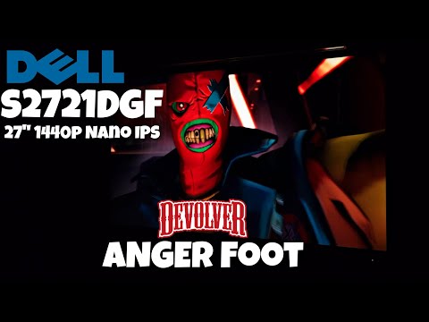 Dell S2721DGF LG Nano IPS Monitor Review Anger Foot 2022
