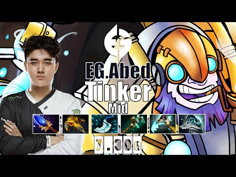 Tinker Mid | EG.Abed | ABED WINNING STREAK READY FOR 2022 DPC | 7.30e Gameplay Highlights