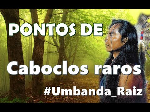 MELHORES PONTOS DE CABOCLOS RAROS COM LETRA