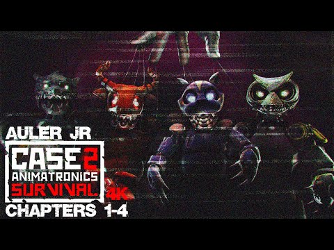 CASE 2: ANIMATRONICS (FULL GAME) | EPISODES 1-4 (NO COMMENTARY) (4K 60 FPS)