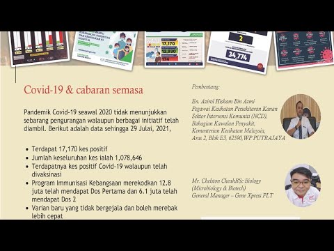 Webinar on the importance of disinfecting jobs, the relevant Act 342, and disinfectant selection