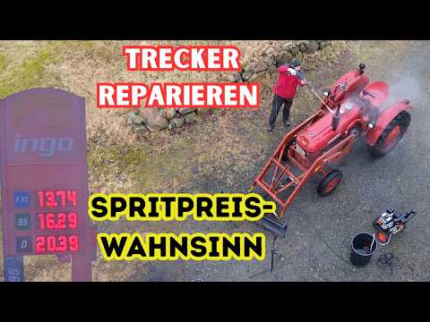Spritpreise schocken: Trecker-Reparatur, Hochdruckreiniger & Führerschein