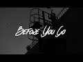 Lewis Capaldi - Before You Go (Lyrics)