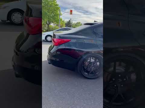 Infiniti Q50 with a MOTORDYNE Exhaust !!!