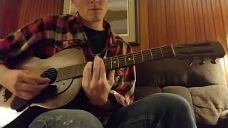 Man Overboard Eric Clapton rhythm guitar cover