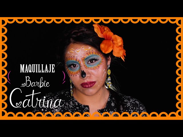 Tutorial de maquillaje Barbie Catrina barbie catrina Tutorial de maquillaje Barbie Catrina