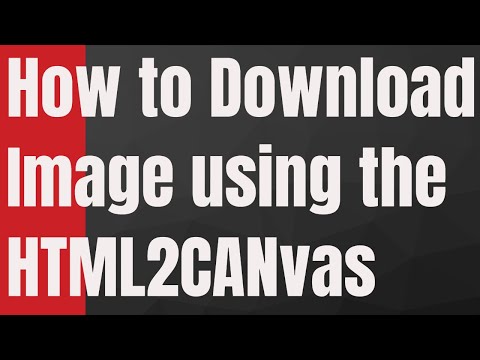 How To Download Image Using Html2canvas Library