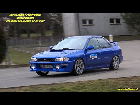 Gucwa Dawid / Popiół Daniel - Subaru Impreza - KJS Super OeS Sękowa 03-03-2019