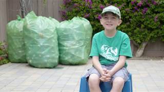 This 9-year-old started his own recycling empire