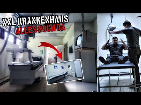Das MEGA Krankenhaus! Röntgengerät + OP Lampen noch da! Inklusive XXL Schwimmbad!