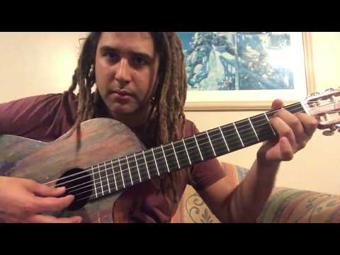 Beginner Spanish guitar lesson- Moving open chords