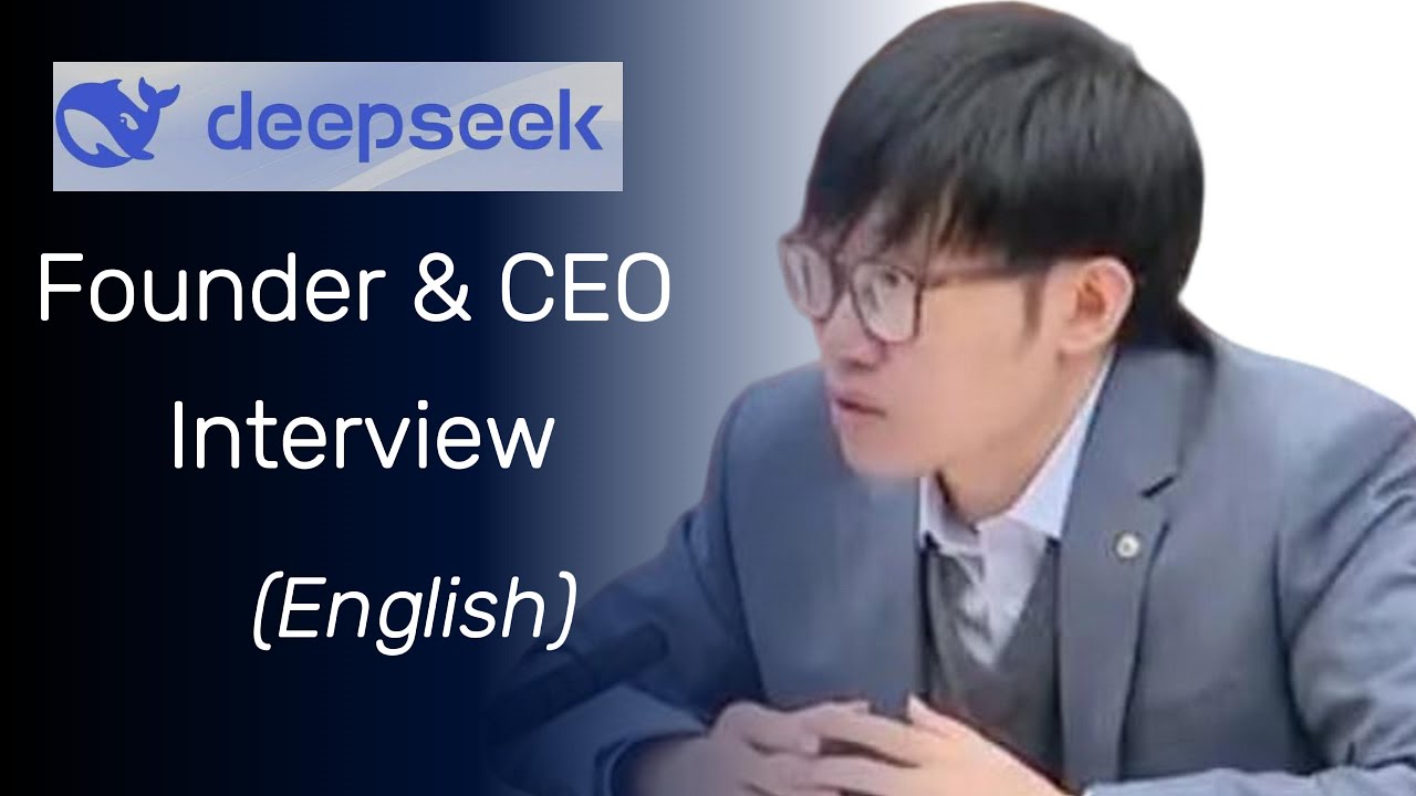 (Ep.73) DeepSeek CEO interview in English.