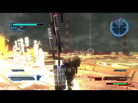 EDF Earth Defense Force 5 M 96 Land of Monsters - Missiles - Fencer Inferno