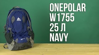 Onepolar W1755 / navy - відео 3