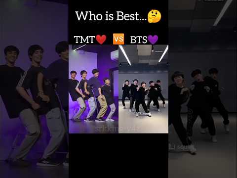 ❤️TMT🆚BTS💜 who is Best 🤔 #bts #india #army #kpop #shorts #short #viral #jimin #song