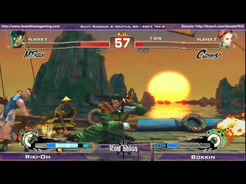 Salty Runback 4 SSF4 Singles   Riki Oh vs Bokkin   LSF