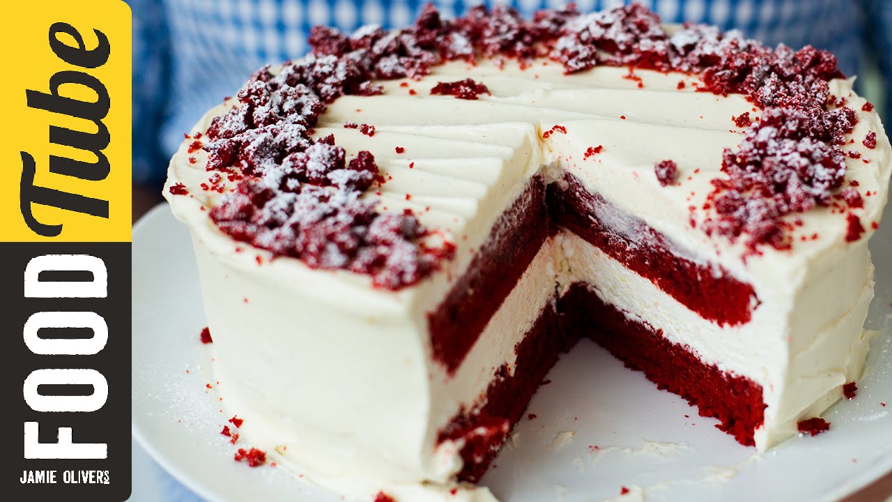 Red velvet cheesecake: Lanlard & Donal Skehan