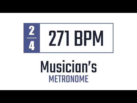 271 BPM - 2/4 - Metronome