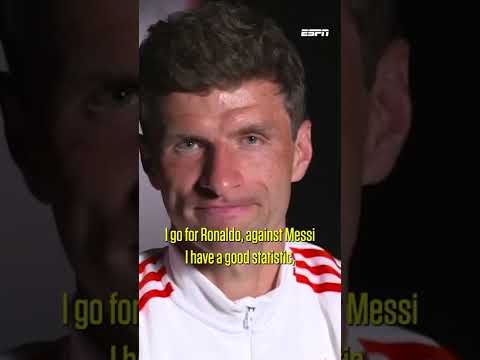 Muller settles the Messi vs. Ronaldo debate! 🐐