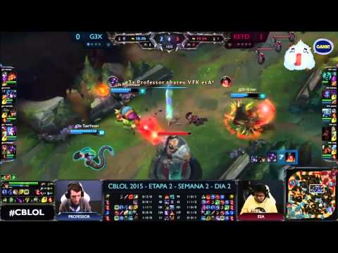 KEYD x G3X - CBLoL S2 - W2D2 - Best of 2