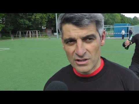 Diamantis Cholevas (Trainer Concordia) und Peter Wiehle (Trainer TuS Osdorf) - Die Stimmen
