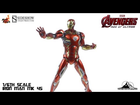 Hot Toys Avengers Age of Ultron IRON MAN MK XLV (45) Video Review