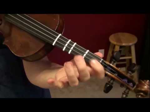Lover's Waltz by Jay Ungar (Violin 2 tutorial)