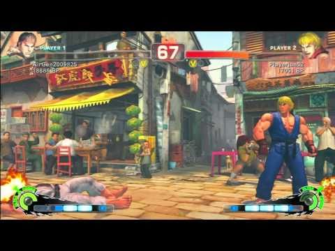 SSF4 Rank Match  AirGen2009825 (RY)  vs  Playerjun52 (KE)