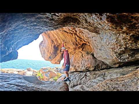 Camping and Fishing a Remote Island