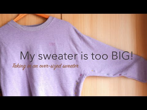 how to make a sweatshirt smaller, How do you make a big sweatshirt smaller?, How can I make my sweatshirt tighter?, How do you fix an oversized sweatshirt?, explanation and resolution of doubts, quick answers, easy guide, step by step, faq, how to
