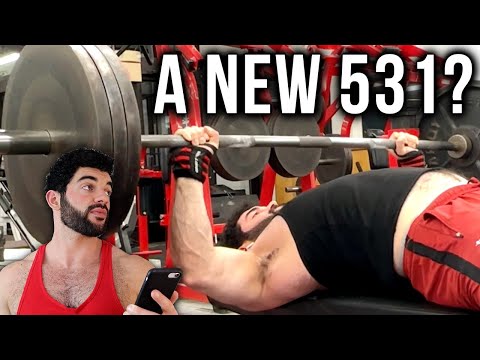 I Used THIS to Bench 315 - 5/3/1 Reverse Pyramid Explained