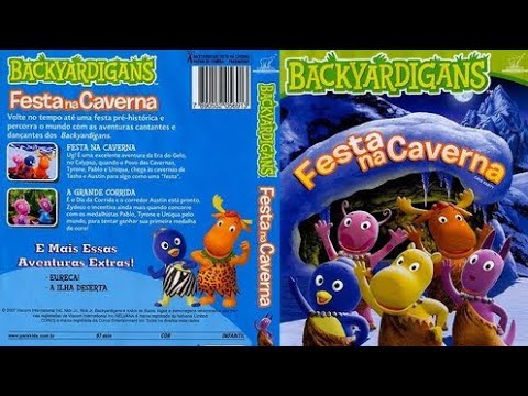 Menu DVD Backyardigans Festa Na Caverna (2007)