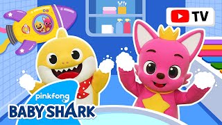 🦠Wash Your Hands with Baby Shark! | Baby Shark's Adventure | NEW Series in 4K | Baby Shark Official