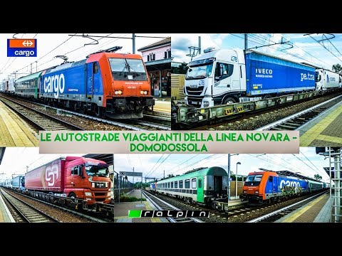 Le "Autostrade Viaggianti" della linea Novara - Domodossola