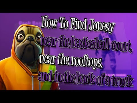 How to Find Jonesy Near The Basketball Court, Near The Rooftops And In The Back Of A Truck Video