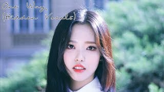 LOONA/yyxy - One Way (Hidden Vocals)