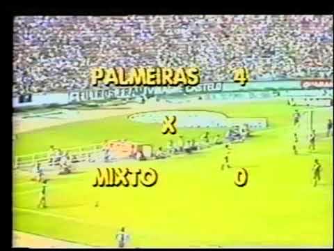 Palmeiras 4 x 0 Mixto - Brasileiro 1983