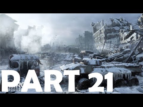 METRO EXODUS Walkthrough Gameplay Part 21-The Dead City-PC(1070ti-Ultra Settings)