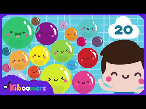 20 Bubbles Go Pop - The Kiboomers Preschool Songs & Nursery Rhymes for Counting