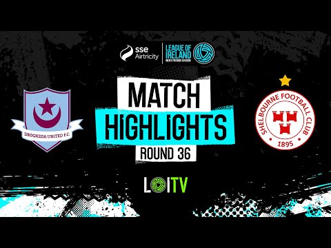 SSE Airtricity Men's Premier Division Round 36 | Drogheda United 2-4 Shelbourne | Highlights