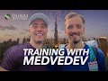 I Played and Partied with Daniil Medvedev | Dubai ATP 500 | Vlog 7