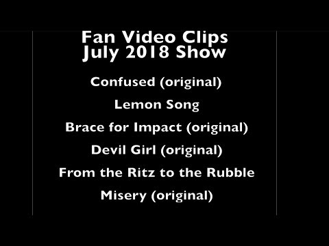 Phat Trick at the Whisky - Fan Clips from July 2018 Show