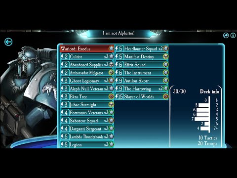 Th-MEME Ladder 45: I am not Alpharius! (Exodus) - Horus Heresy Legions