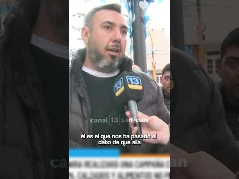 Colectiveros lanzaron una campaña solidaria para ayudar a familias de Caucete