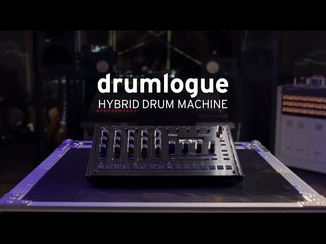 Vídeo relacionado con KORG Drumlogue - Caja de ritmos híbrida analógica/digital - Mezcla para producción DJ