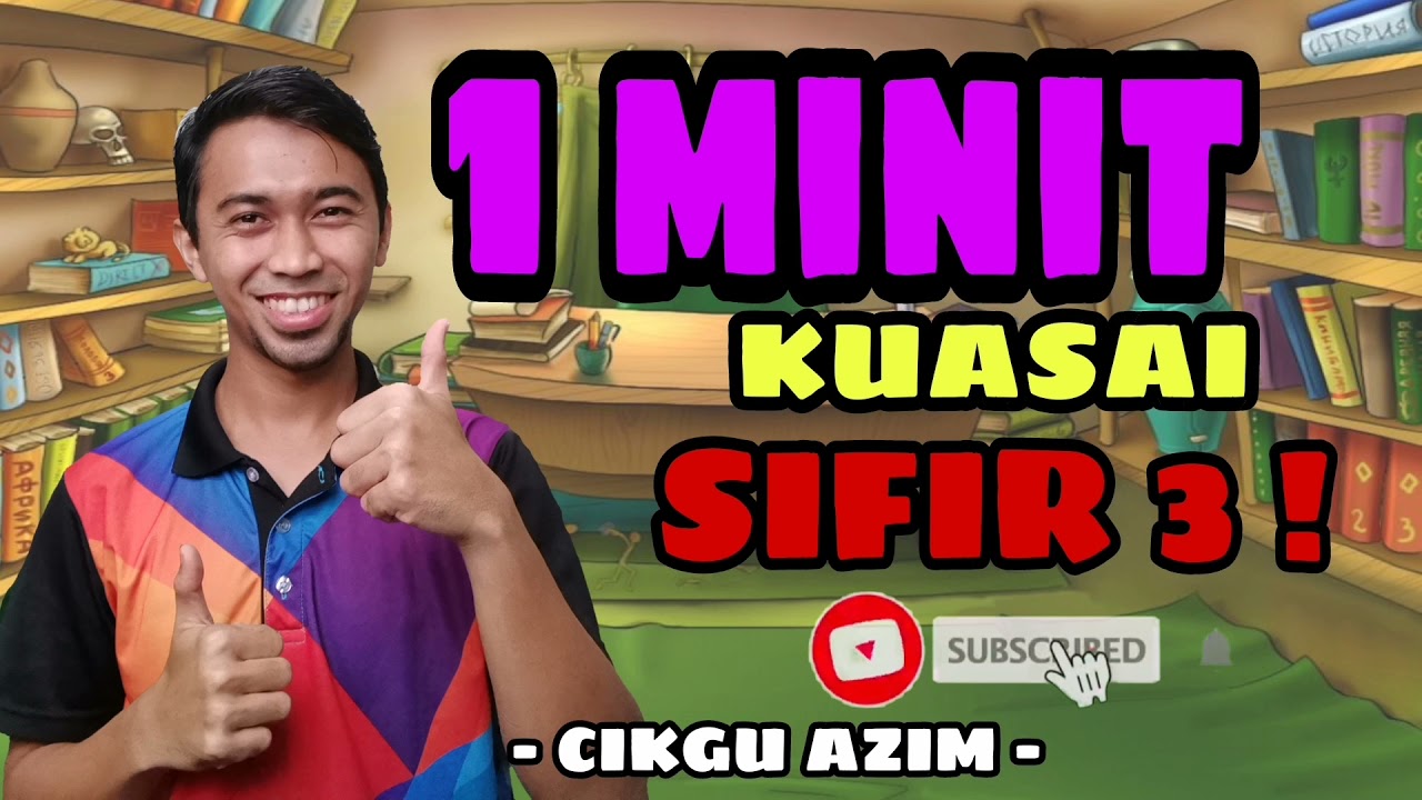 MATEMATIK (Kuasai Sifir 3 dengan mudah! )