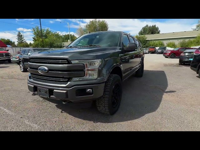 2018 FORD F150 SUPERCREW CAB PICKUP V6, ECOBOOST, 3.5T LARIAT PICKUP 4D 5 1/2 FT