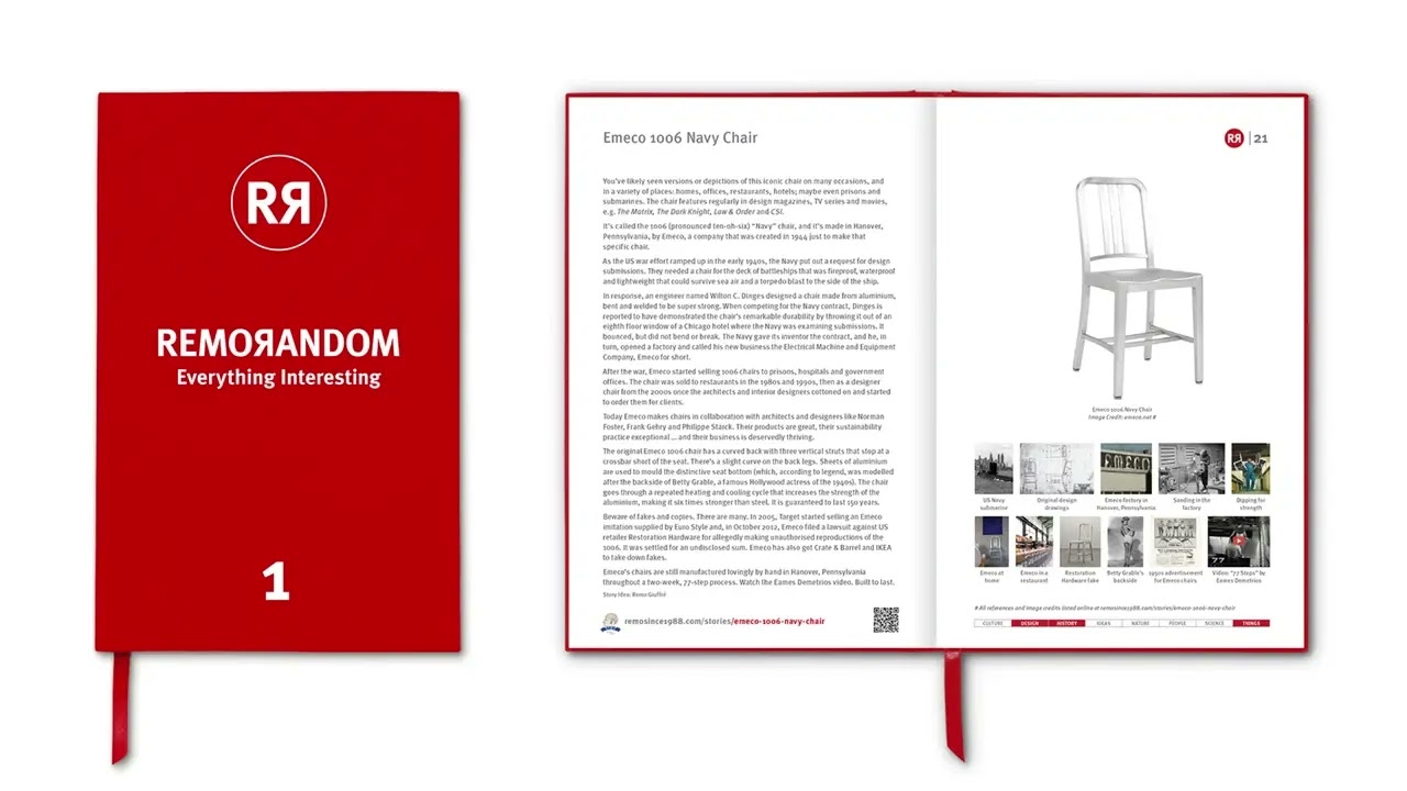 Emeco 1006 Navy Chair