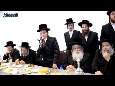 Bar Mitzvah Of Nadvorna Rebbe's Grandson - Iyar 5776