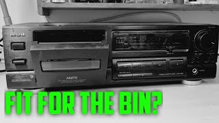 Pulled from the TRASH - Aiwa F450 Cassette Deck, Would You Rescue It?